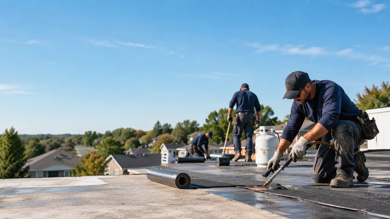 Flat Roof Leak Repair providers in Rougon, LA
